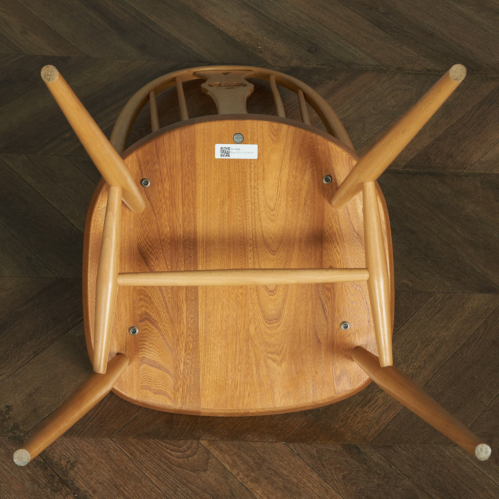 アーコール ERCOL スワンバックチェア / ラウンドメタルラベル #79496