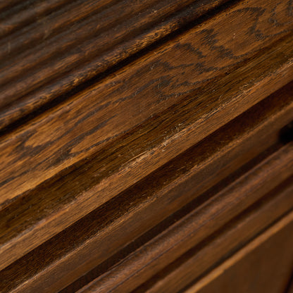 英国 クラシック ロールトップ ライティング ビューロー