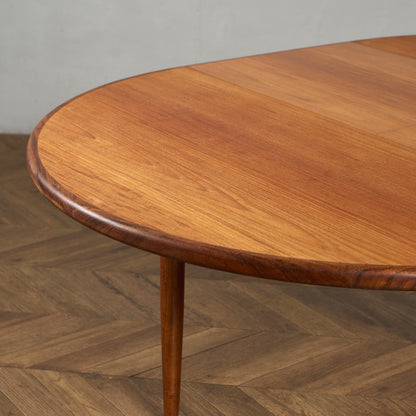 エクステンション ラウンド ダイニングテーブル