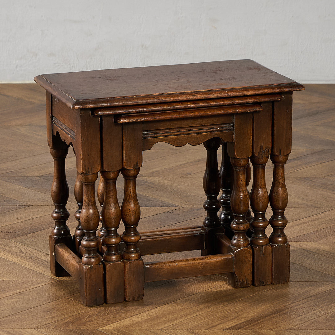 英国 クラシック ネストテーブル サイドテーブル