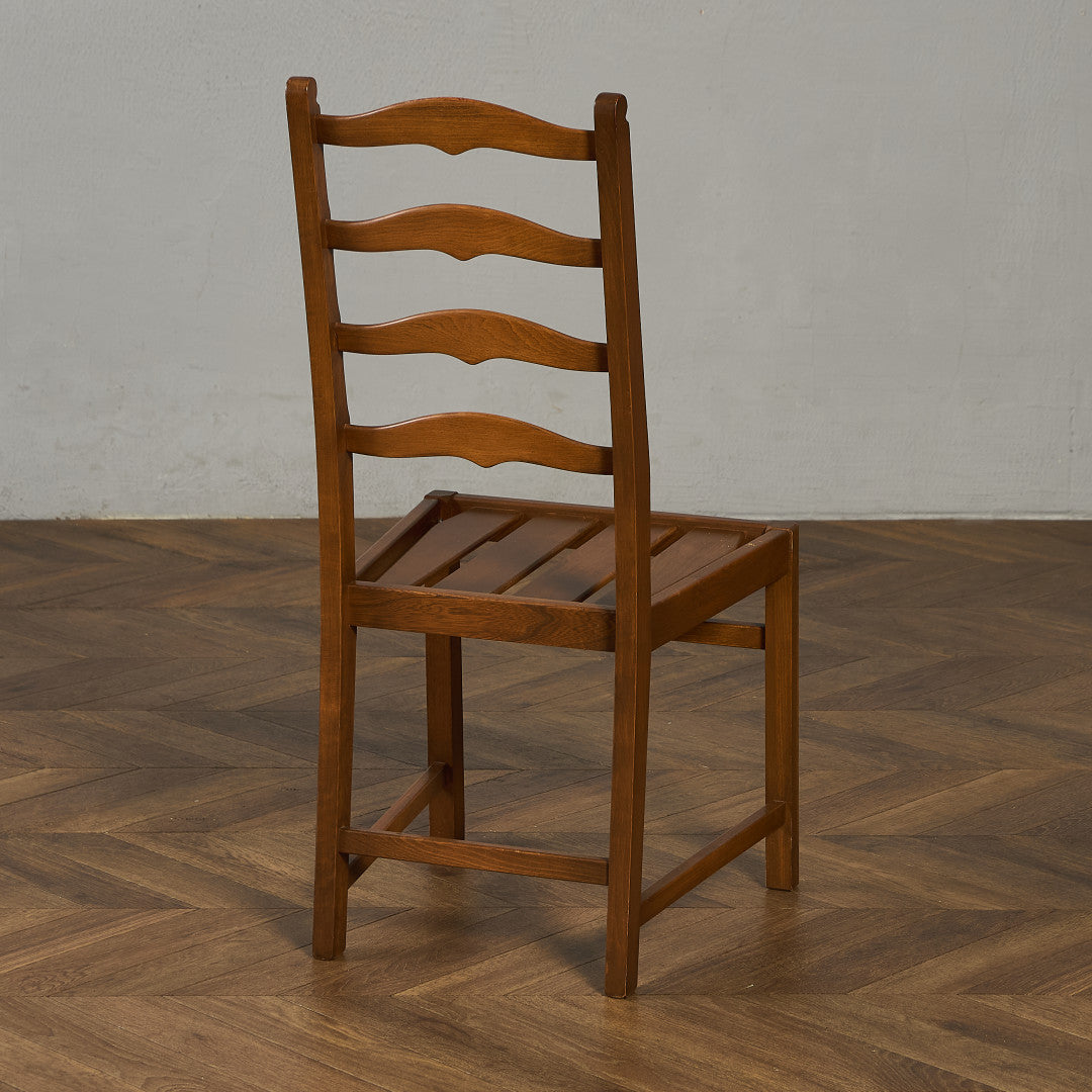 ラダーバックチェア (715) ラウンドゴールドラベル