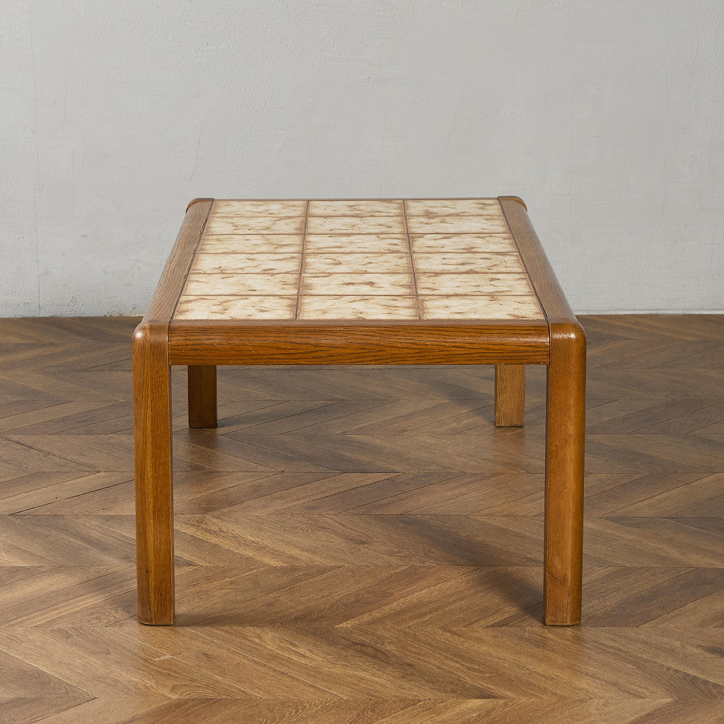 ベルギー ヴィンテージ タイルトップ コーヒーテーブル センターテーブル