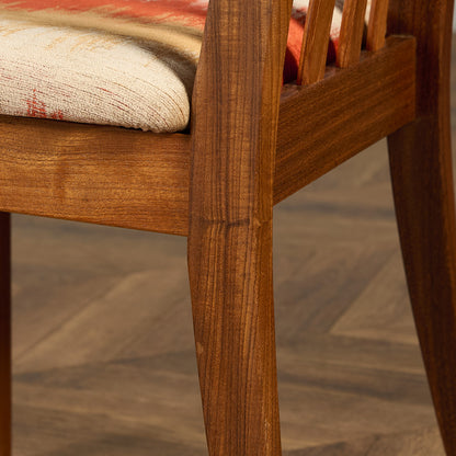 スラットバックチェア 座面張替え済み