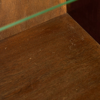 英国 クラシック ウォールナット ブックケース 食器棚