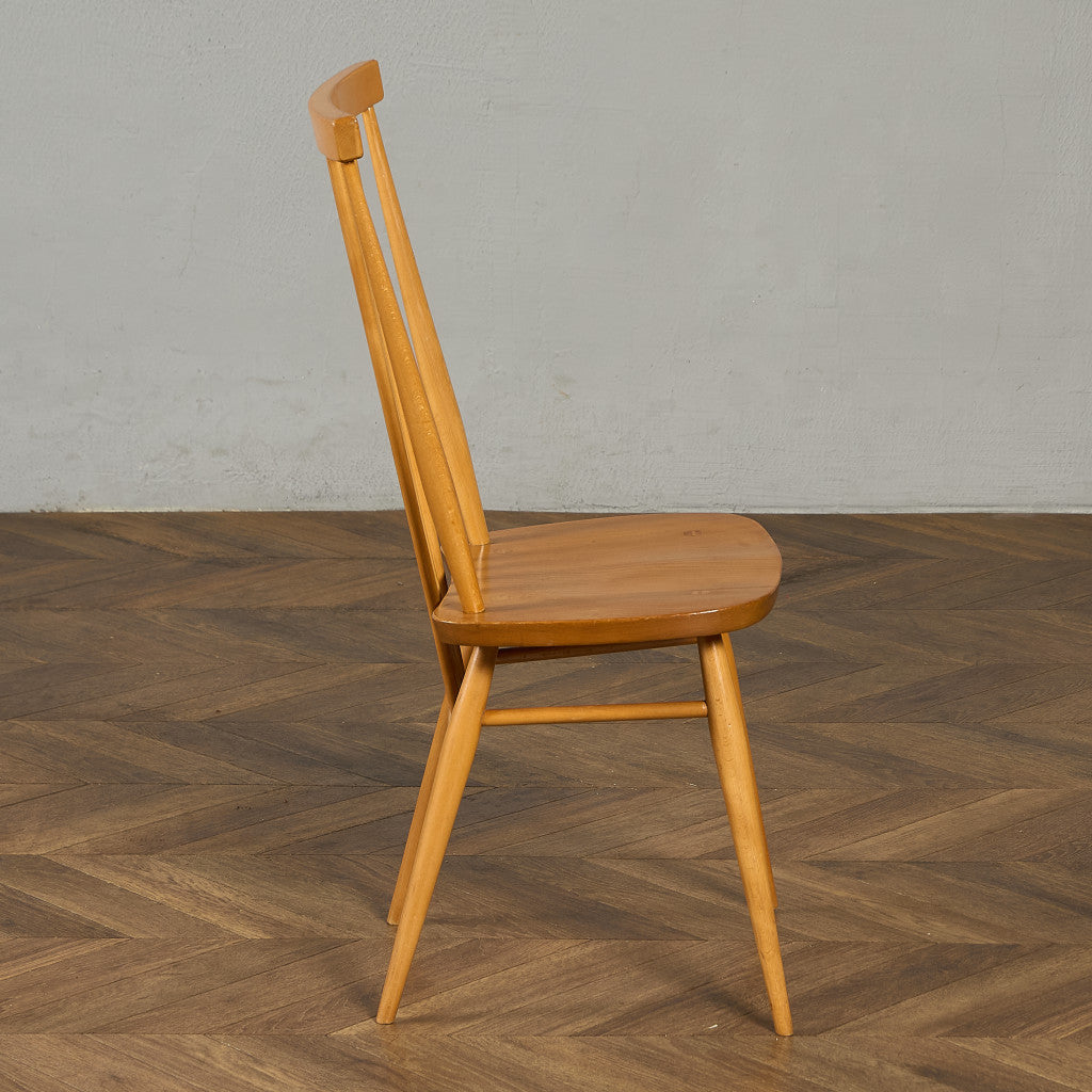 ヴィンテージ スティックバック ハイバックチェア ブルーラベル