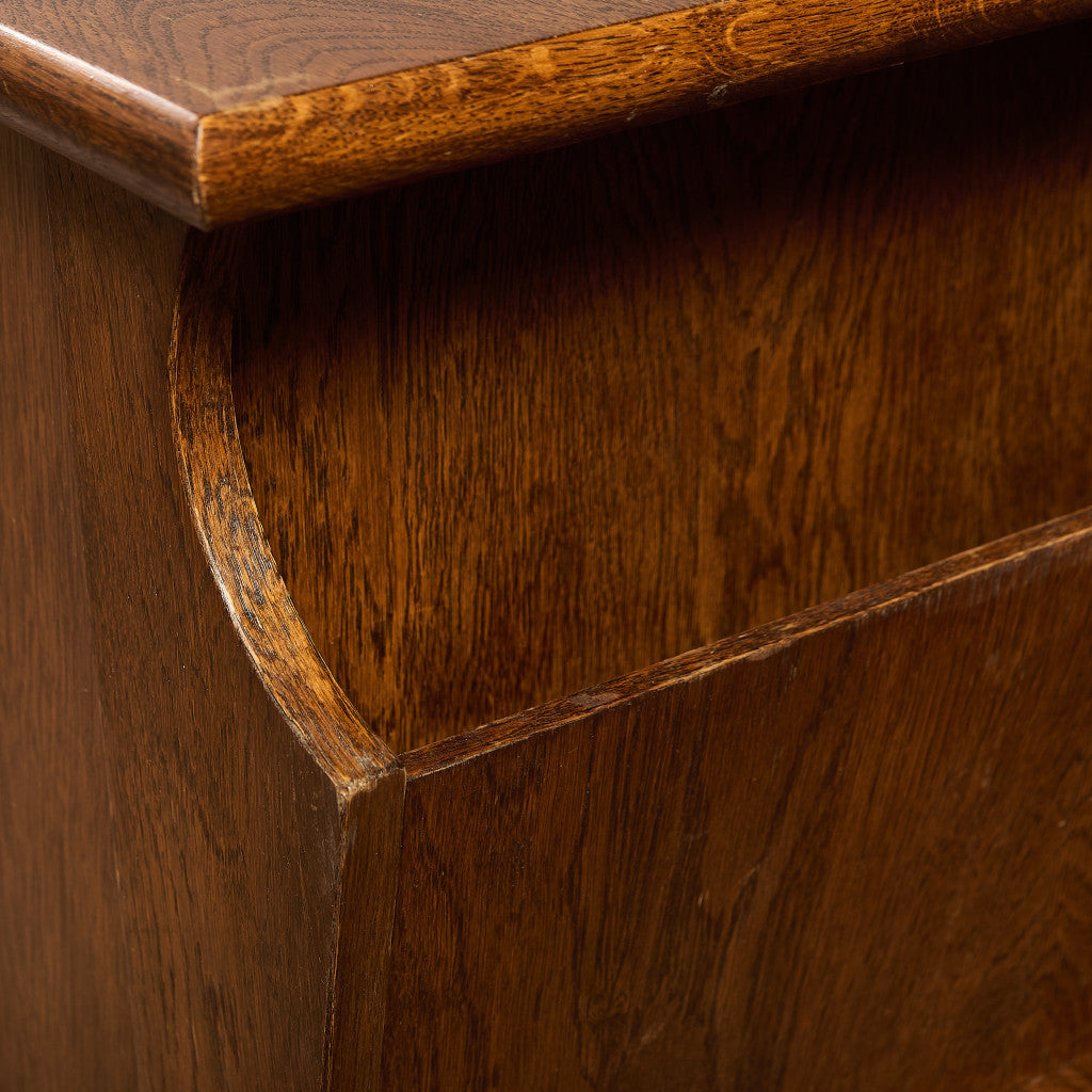 英国 クラシック マガジンラック付き サイドテーブル