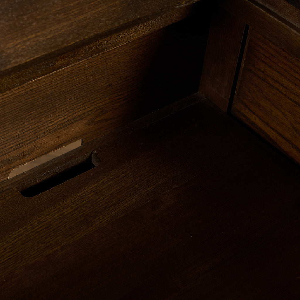 Old Colonial Mural レコード キャビネット  ラウンドゴールドラベル