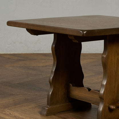 英国 クラシック オーク材 センターテーブル サイドテーブル