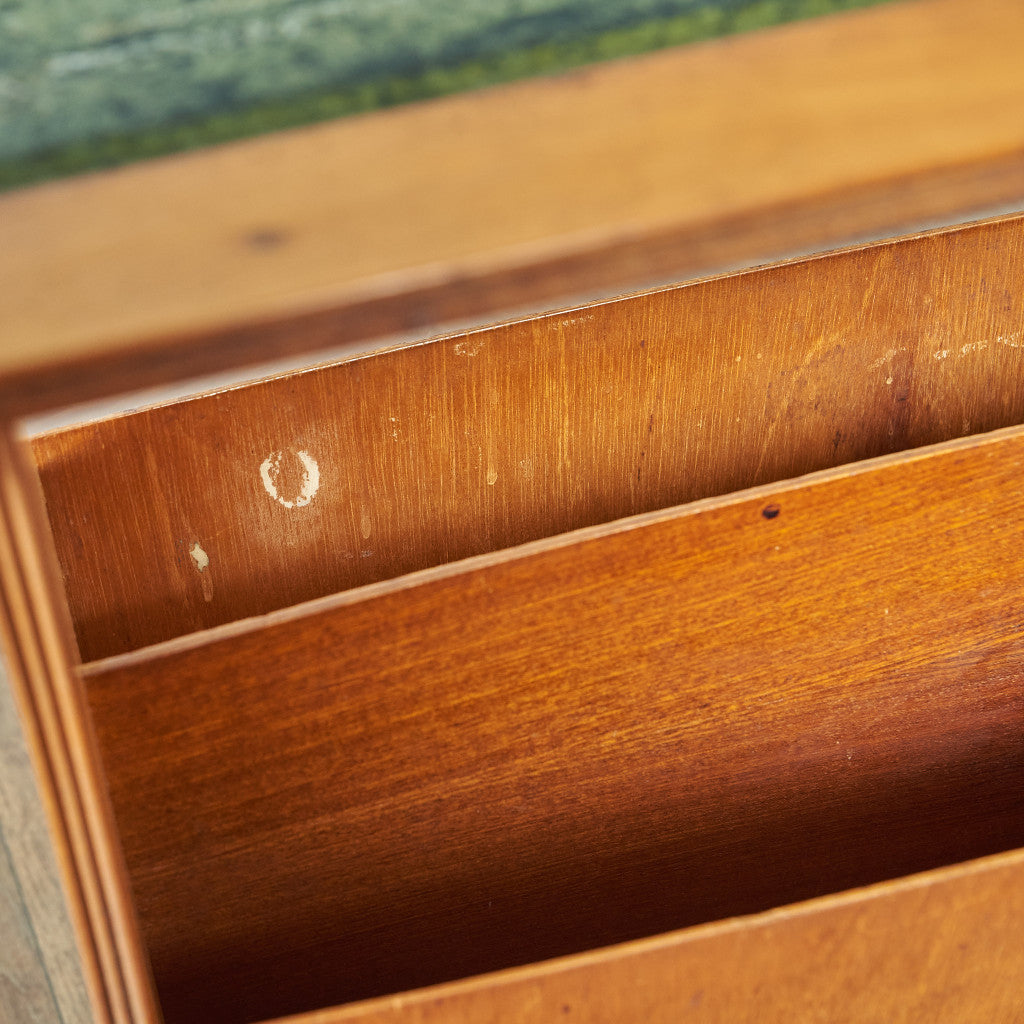 英国クラシック マガジンラック / サイドテーブル #85326