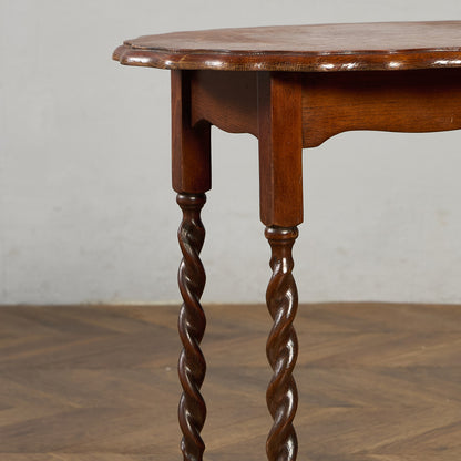 英国 クラシック バーリーシュガーツイスト サイドテーブル