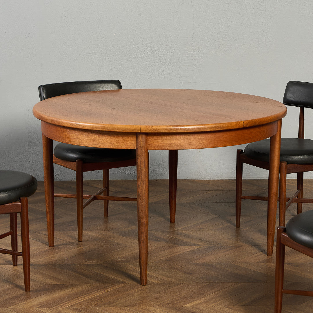 エクステンション ラウンド ダイニングテーブル