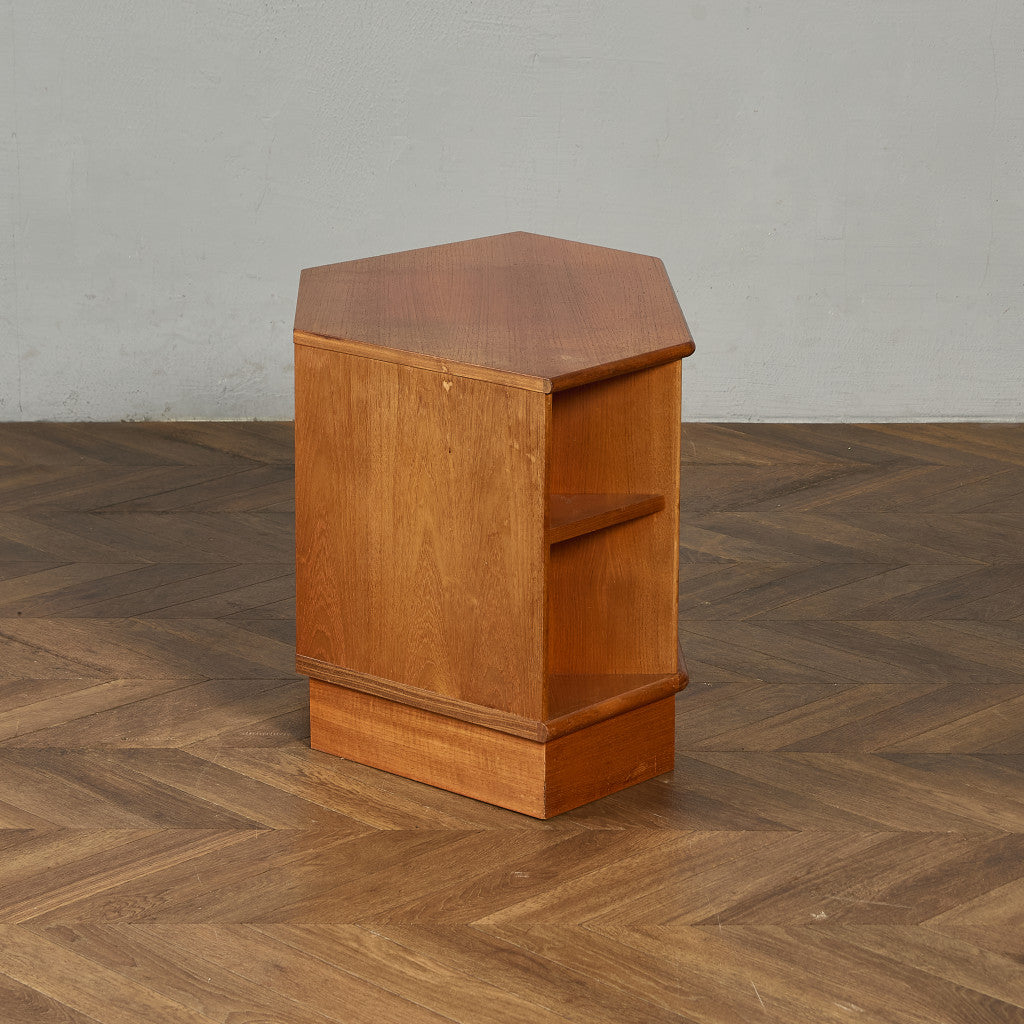 ヴィンテージ コーナー キャビネット  AVボード