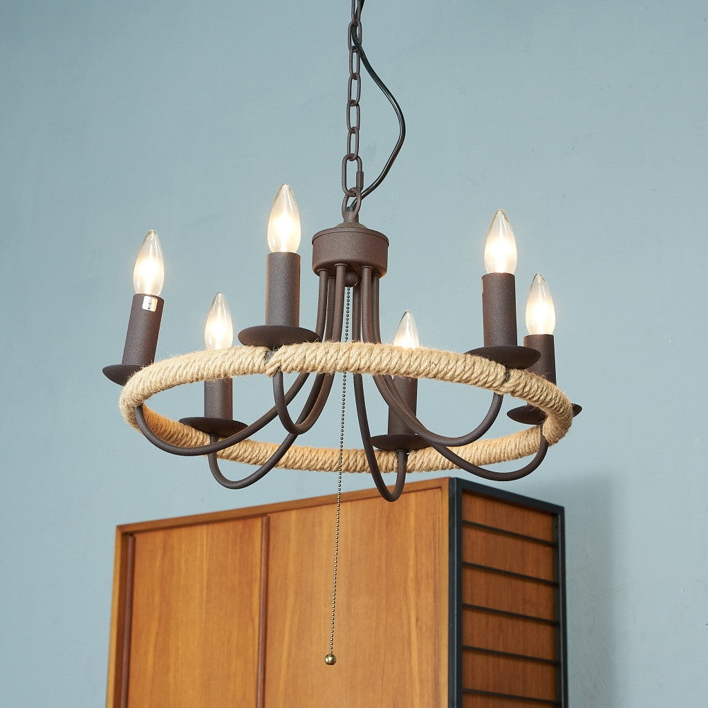 HERMOSA ハモサ CIRCLE ROPE CHANDELIER #76671 – camori ヴィンテージ家具・北欧インテリアの通販サイト