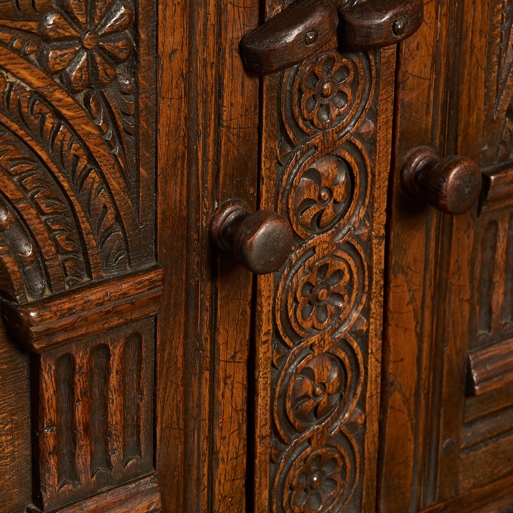 英国クラシック コートカップボード #87044