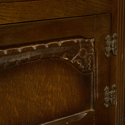 英国 クラシック オーク材 ブックケース #89839