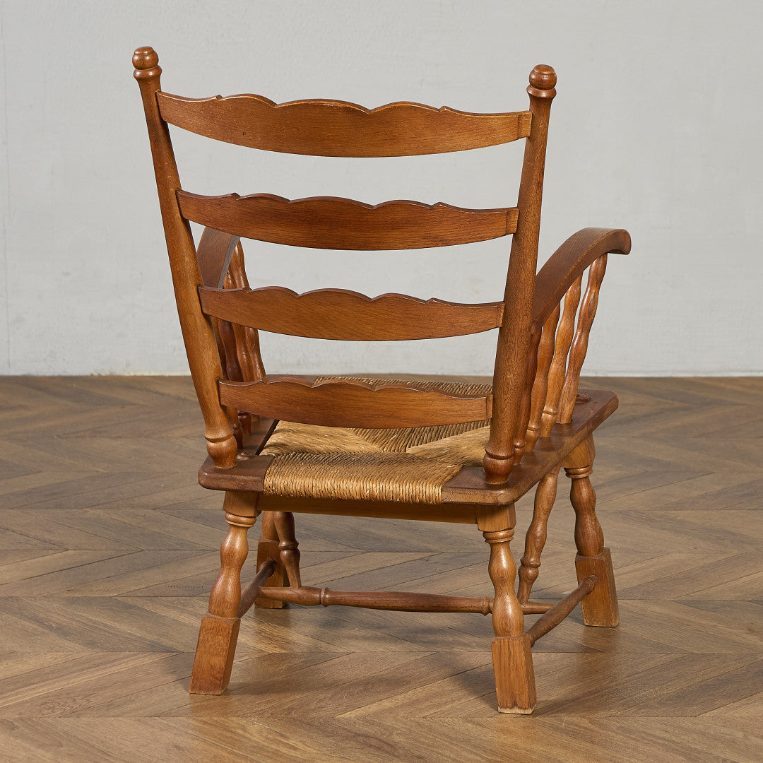 英国クラシック ラダーバック アームチェア