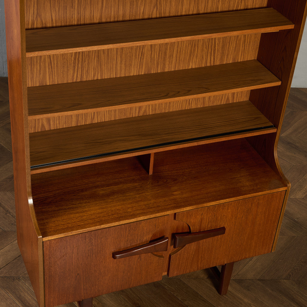 英国 ヴィンテージ キャビネット 本棚