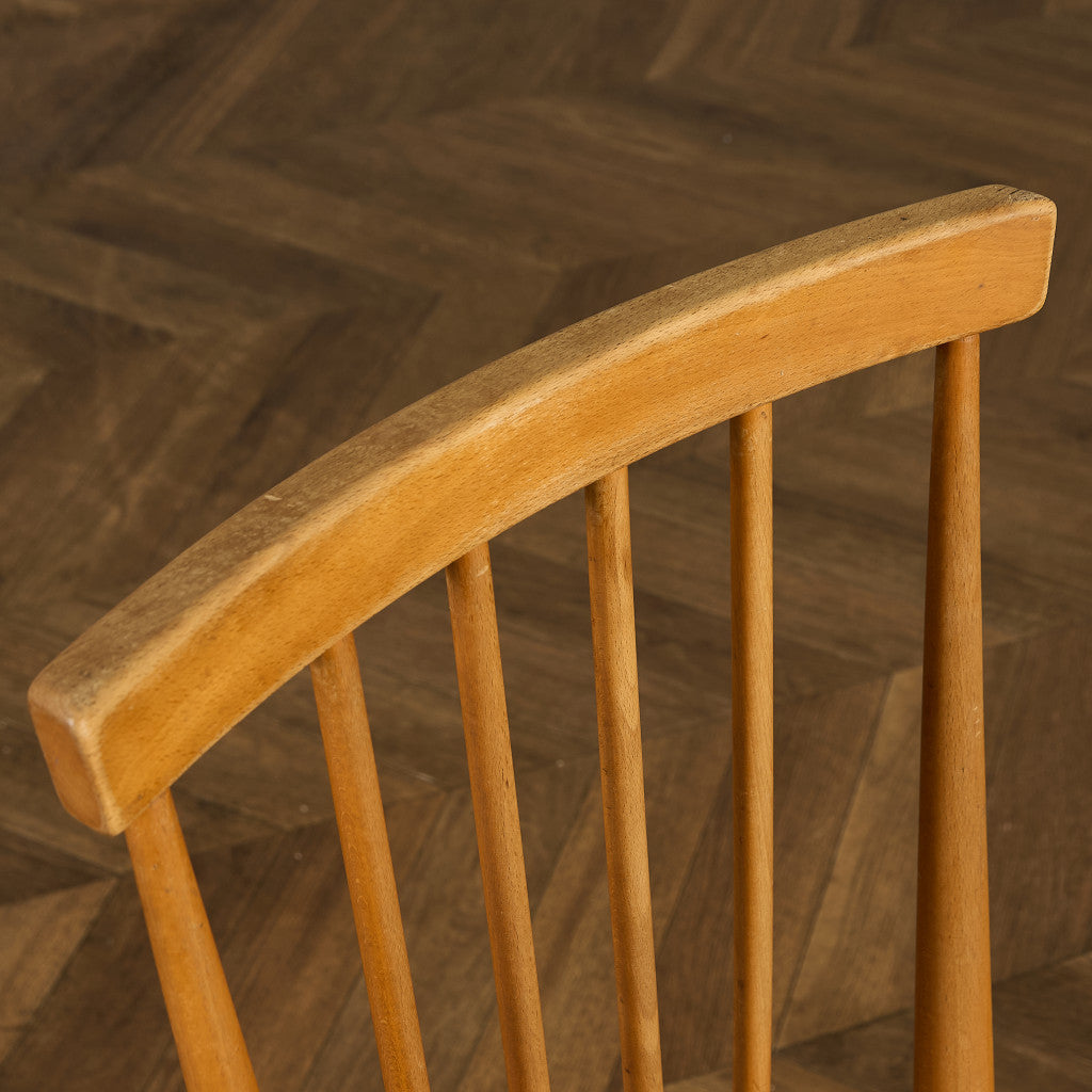 ヴィンテージ スティックバック ハイバックチェア