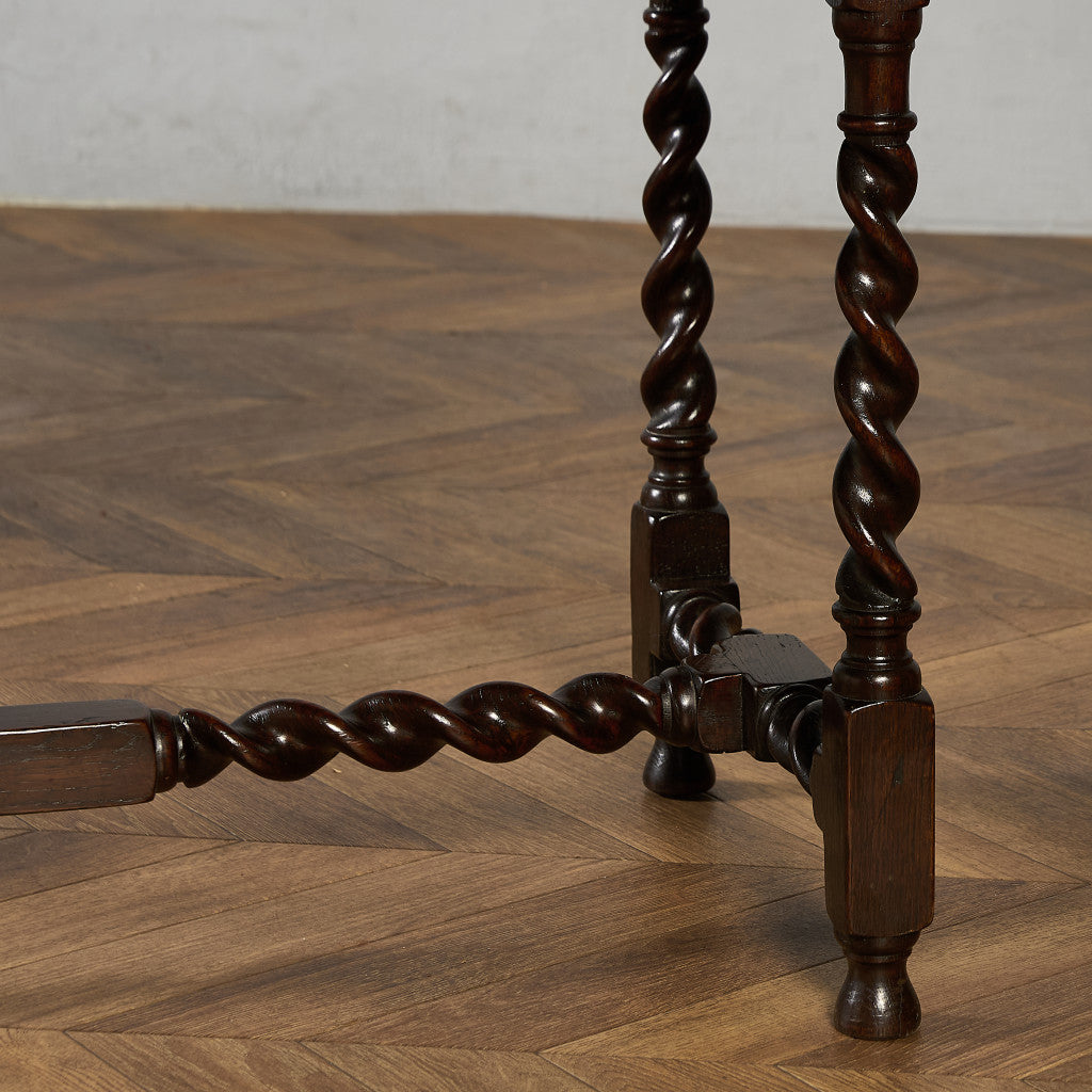 英国 クラシック オーク材 コンソールテーブル