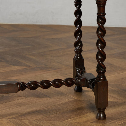 英国 クラシック オーク材 コンソールテーブル