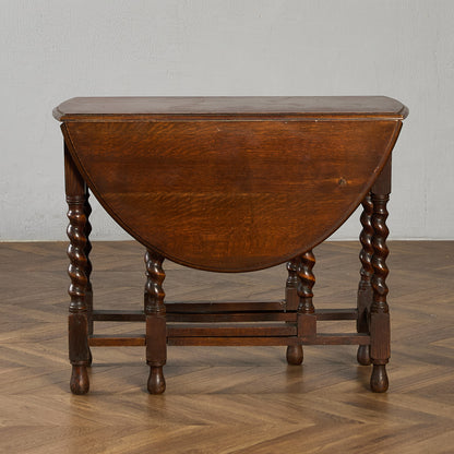 英国 クラシック ドロップリーフ ゲートレッグテーブル #91789