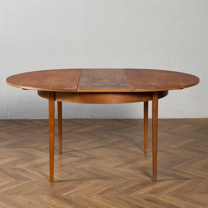 英国 ヴィンテージ ラウンド ダイニングテーブル #89660