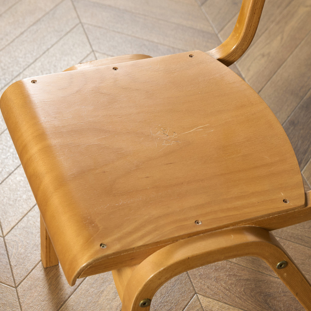 ヴィンテージ スタッキング スクールチェア