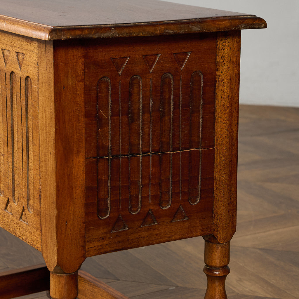 英国 クラシック オーク サイド キャビネット