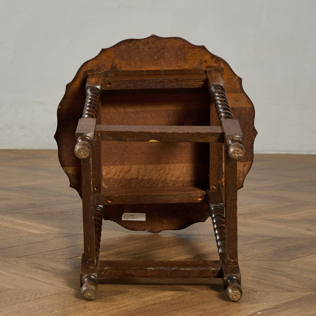 英国 クラシック バーリーシュガーツイスト サイドテーブル