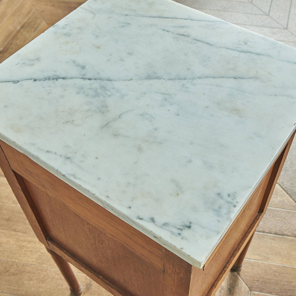 英国クラシック 大理石天板 サイドキャビネット #85394 – camori