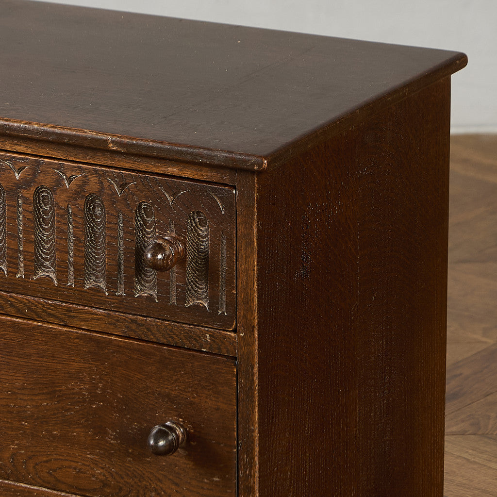 英国 クラシック 3段 サイド チェスト