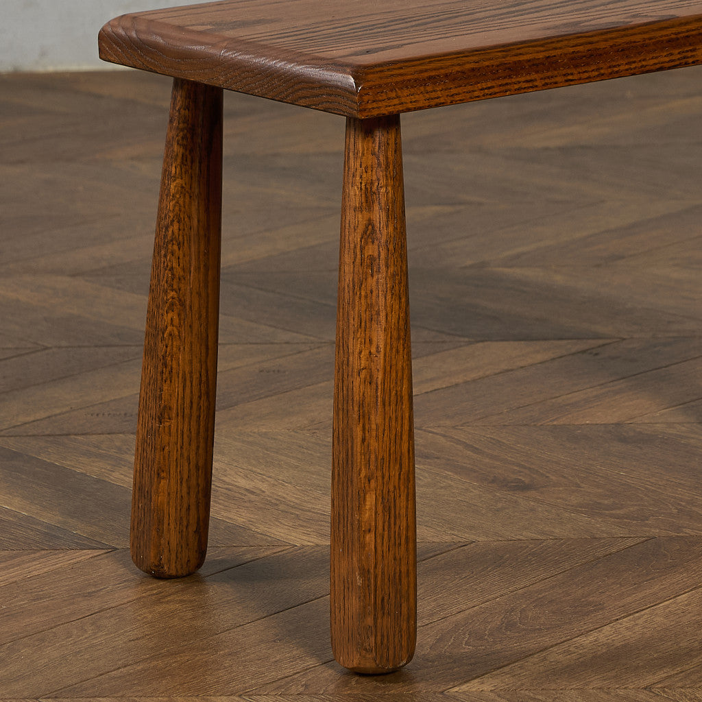 オランダ製 オーク無垢材 ネストテーブル