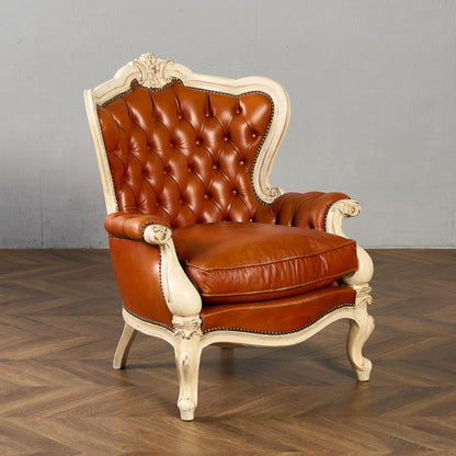 イタリア クラシック シングルソファ