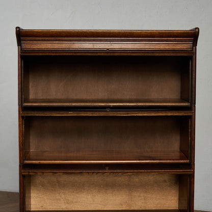 英国 アンティーク スタッキングブックケース 食器棚
