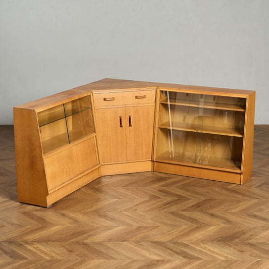 Brandon ヴィンテージ コーナーキャビネット 3点セット 初期ゴールドラベル
