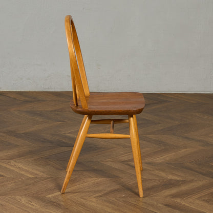 ヴィンテージ 4本 スポーク フープバックチェア ラウンドゴールドラベル