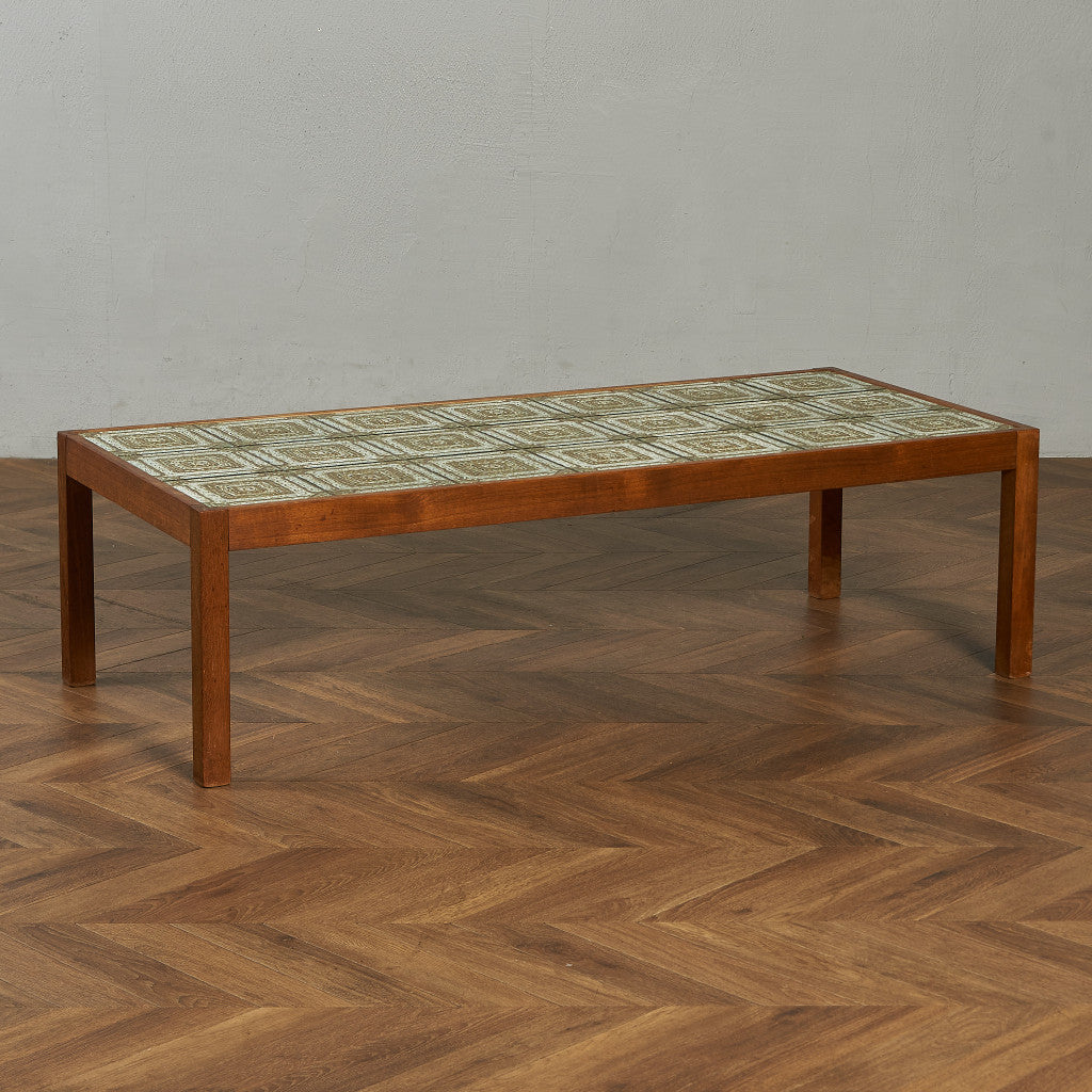 デンマーク製 タイルトップ コーヒーテーブル