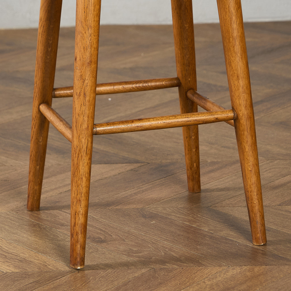 イギリス ヴィンテージ ハイ スツール