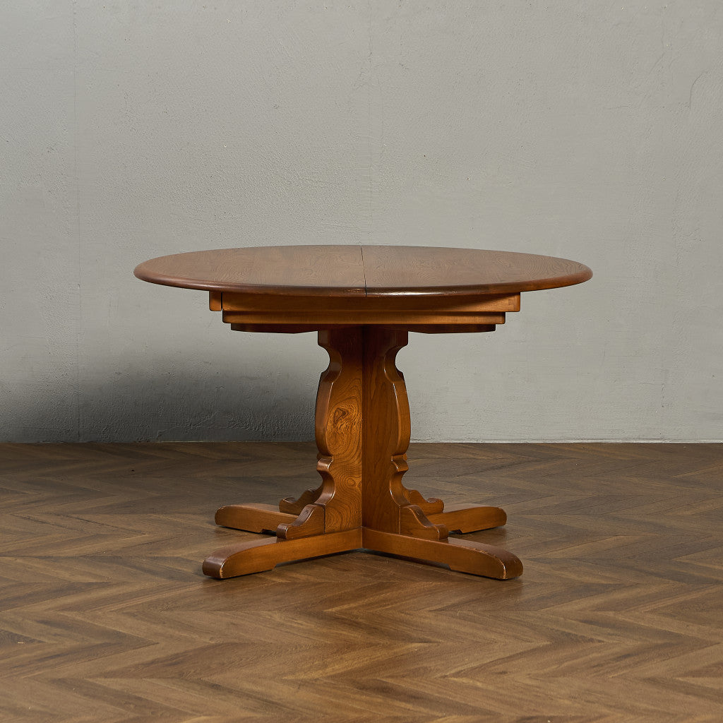 エクステンション ラウンドダイニングテーブル (2700)  ラウンドゴールドラベル