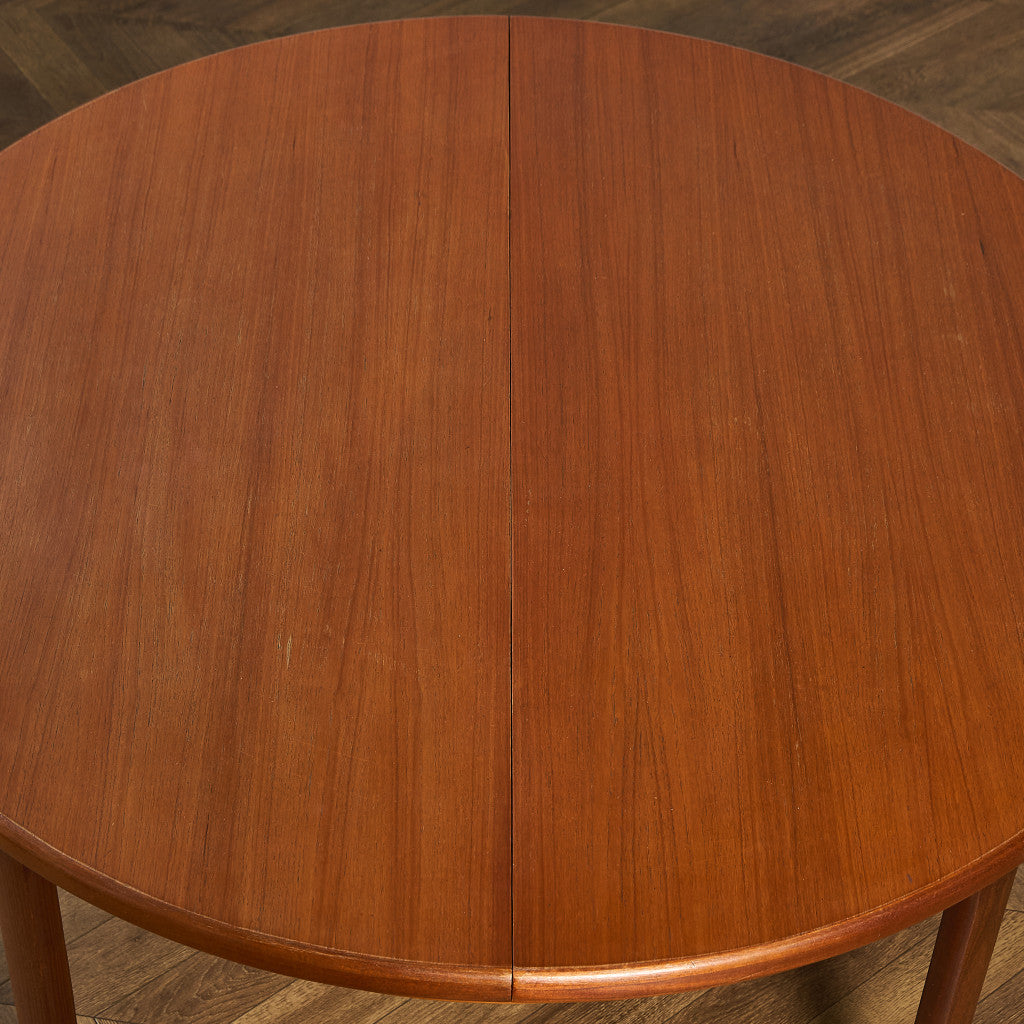 ヴィンテージ エクステンション ラウンドダイニングテーブル