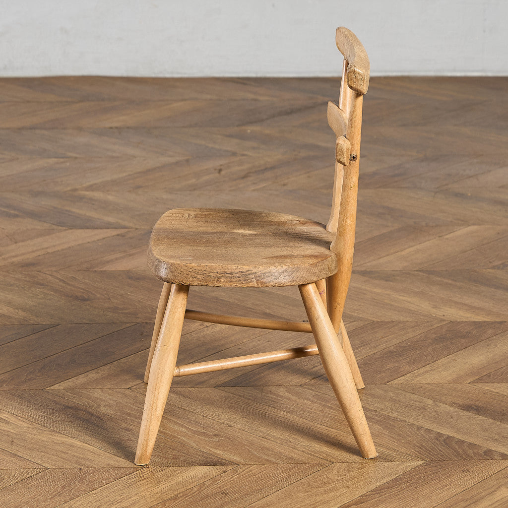 アーコール ERCOL ヴィンテージ スタッキングチェア キッズチェア #97384