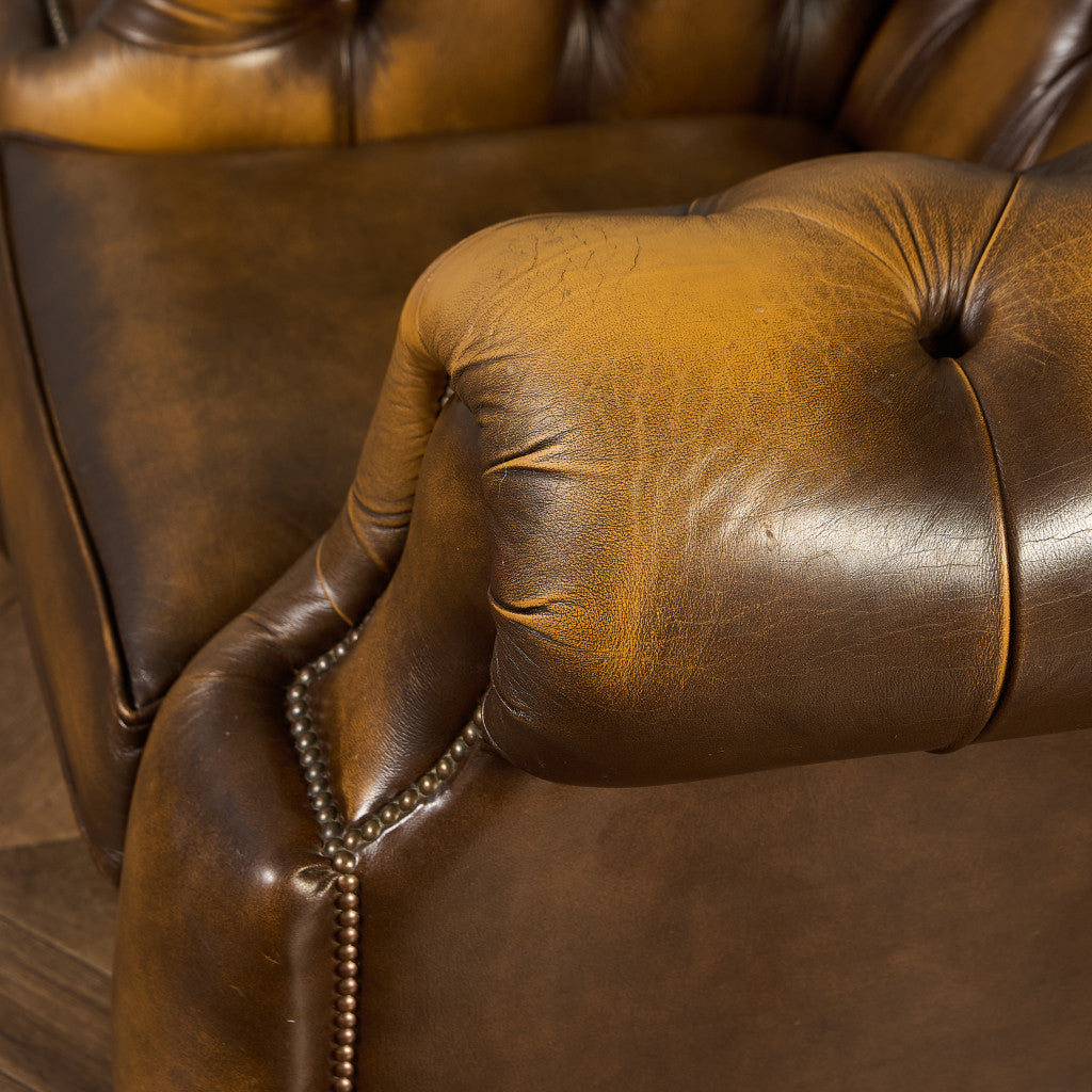 英国 クラシック チェスターフィールド ソファ