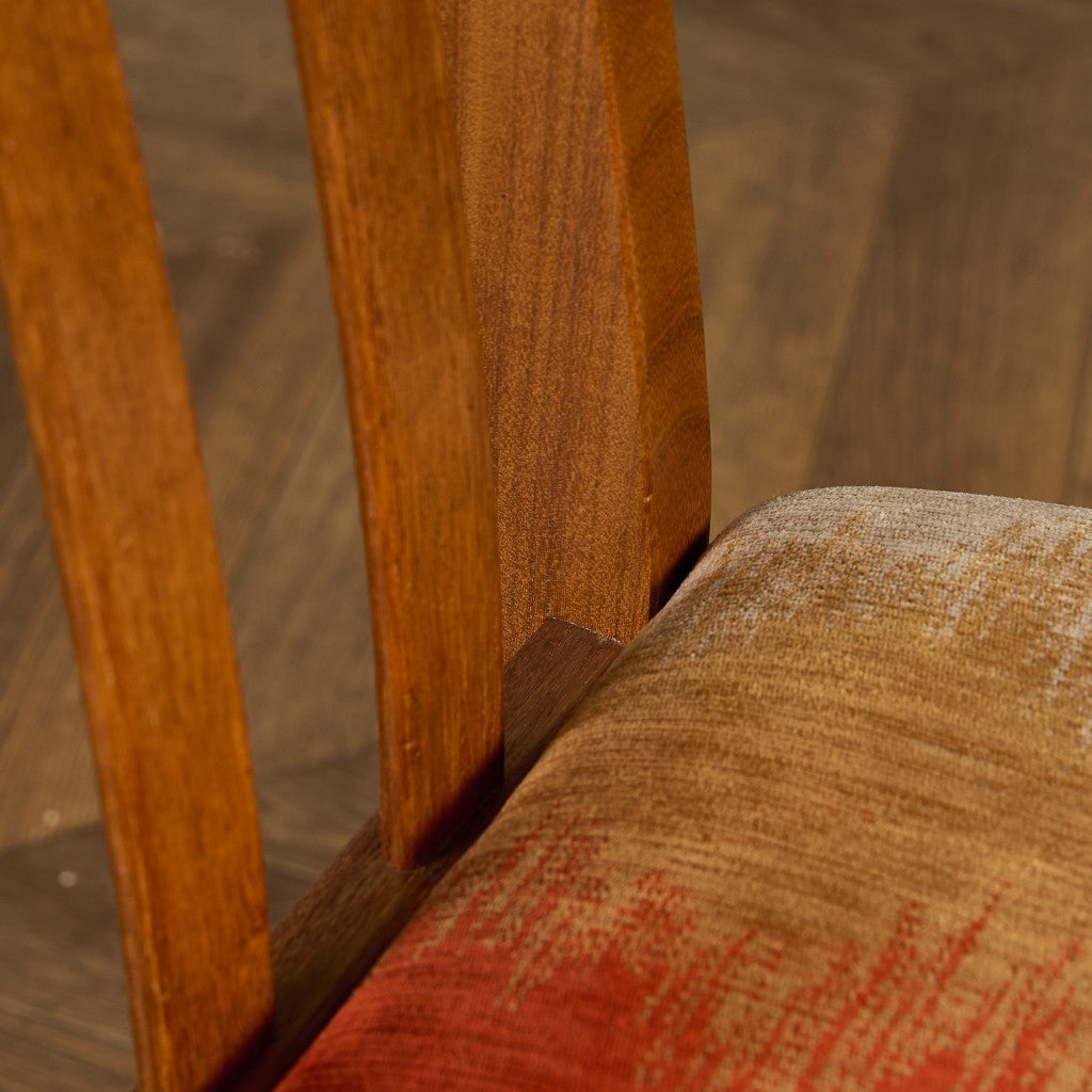 スラットバックチェア 座面張替え済み