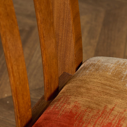 スラットバックチェア 座面張替え済み