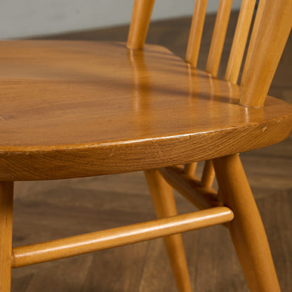 ヴィンテージ スティックバック ハイバックチェア ブルーラベル