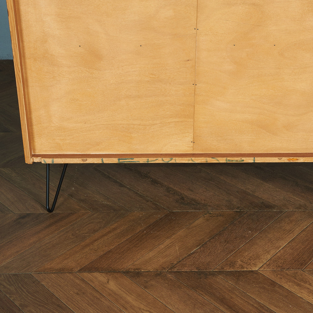 北欧ヴィンテージ サイドボード / カスタム アイアンヘアピンレッグ