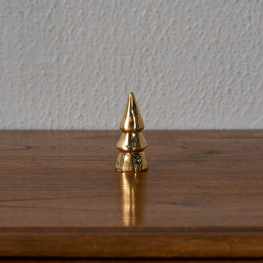 Winter forest Set of 4 / Gold