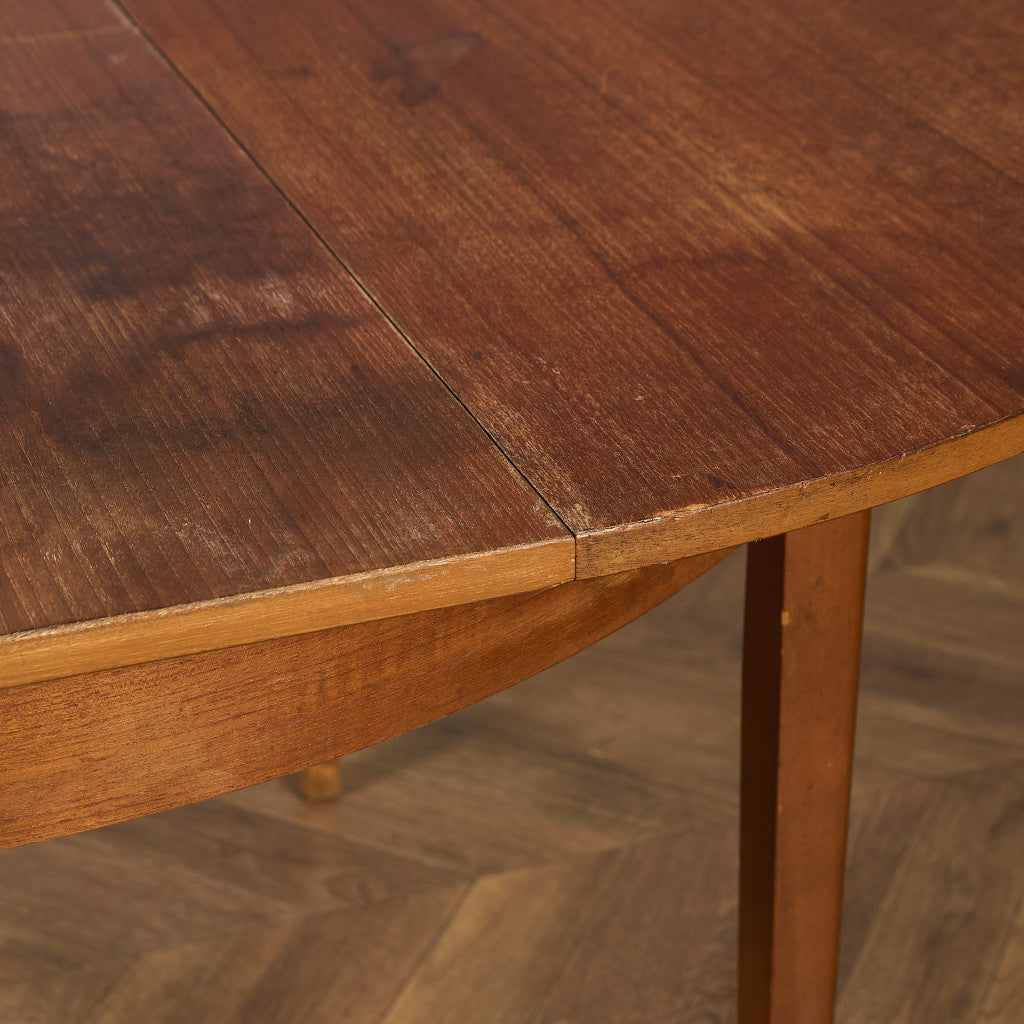 英国 ヴィンテージ ラウンド ダイニングテーブル #89660