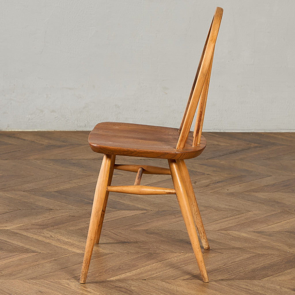 発送の場合は即購入不可】 ercol フープバックチェア 4本 スポーク
