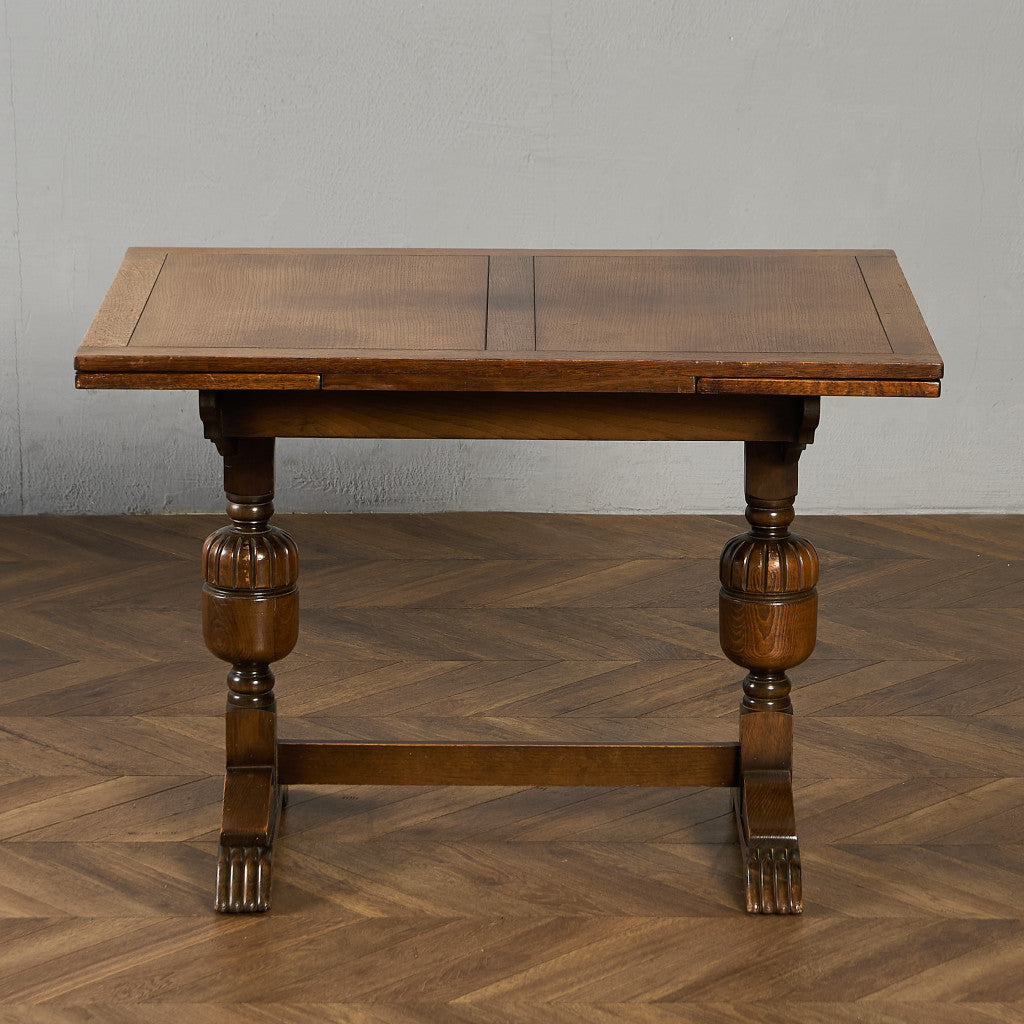 英国 クラシック ドローリーフ ダイニングテーブル